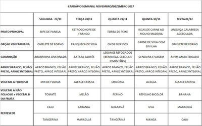 cardápio 27-11 a 01-12-17