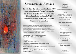 Laboratório de Filosofia Política e Moral Gerardo Marotta  promove Seminário de Estudos: inscrições abertas até o dia 25 de agosto