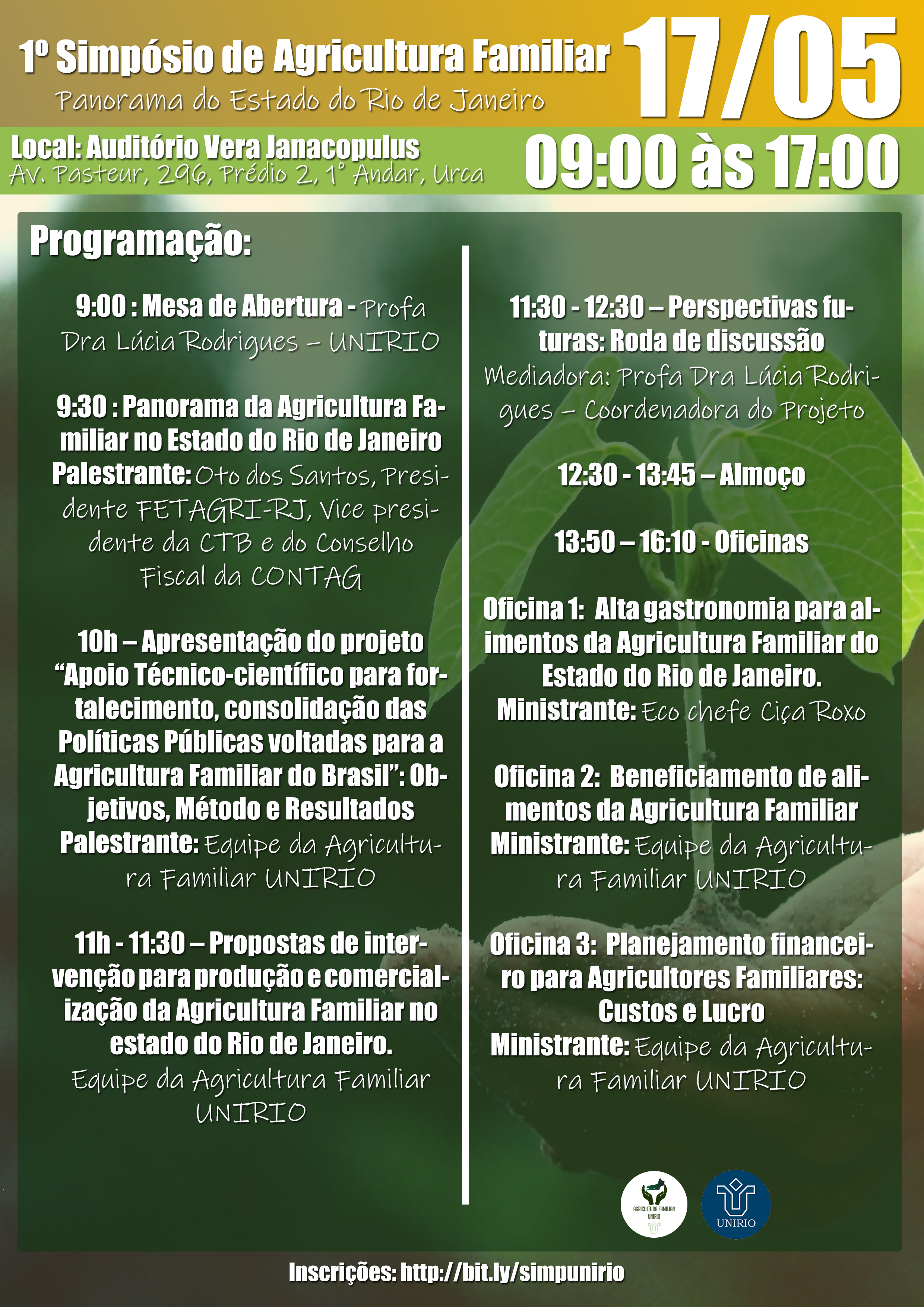 Simpósio Agricultura Familiar