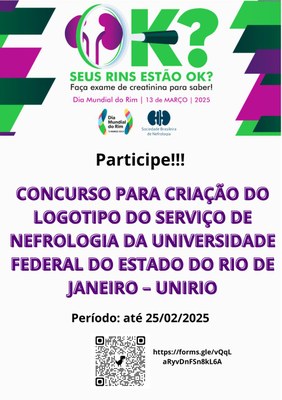 Concurso logotipo Nefrologia UNIRIO