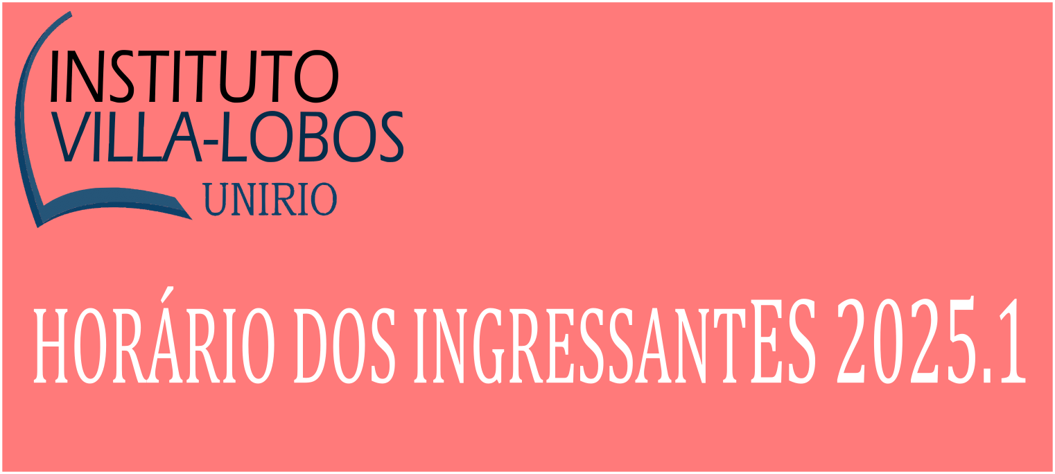 CARTAZ HORÀRIO DOS INGRESSANTES 2025.1