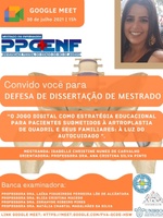 Defesa de Dissertação | Isabelle Cristine Nunes de Carvalho