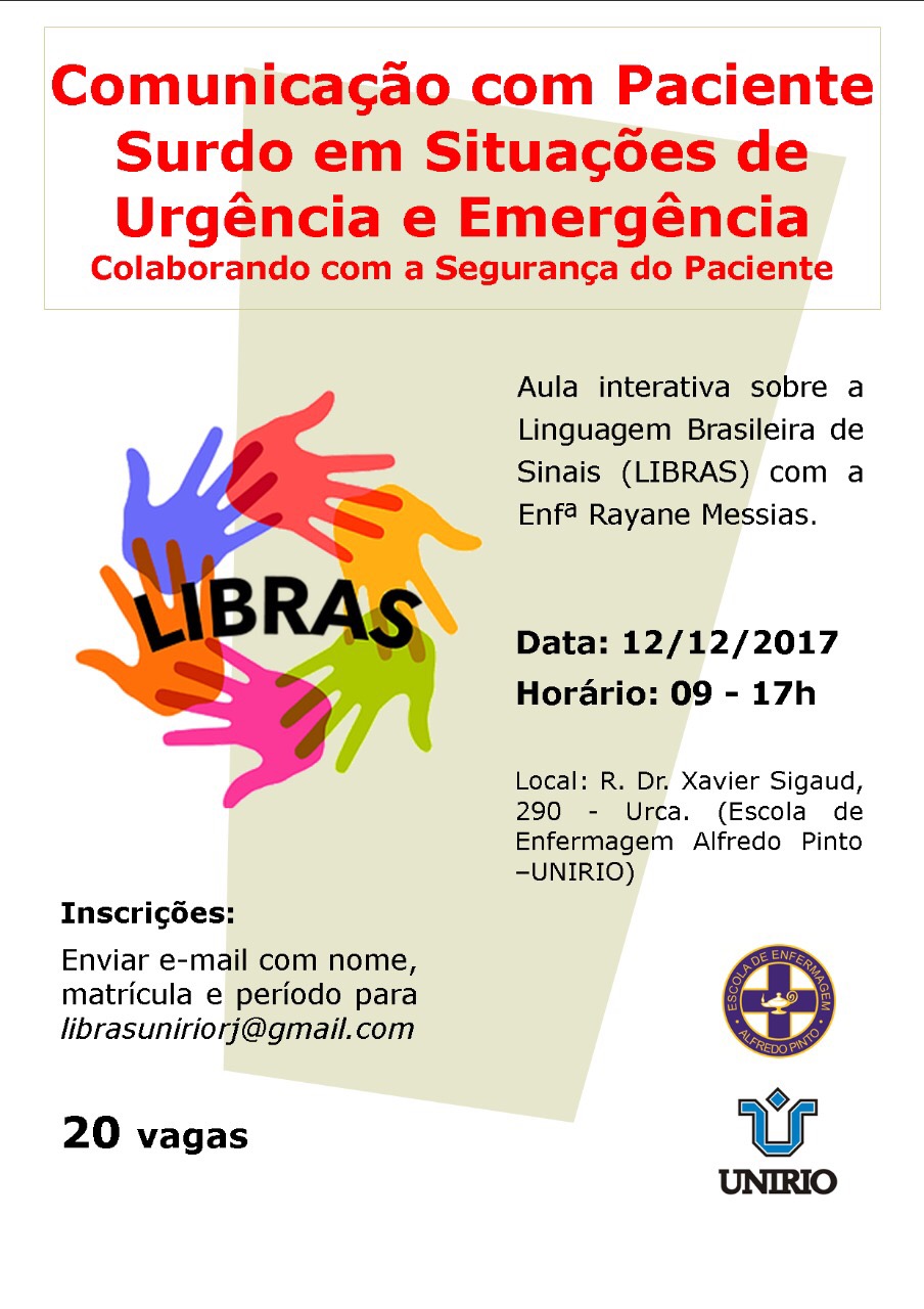 Atividade interativa abordará a Linguagem Brasileira de Sinais - Libras (Imagem: Divulgação)