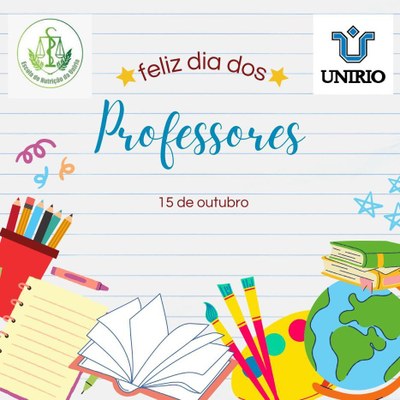 Feliz dia dos Professores 2023