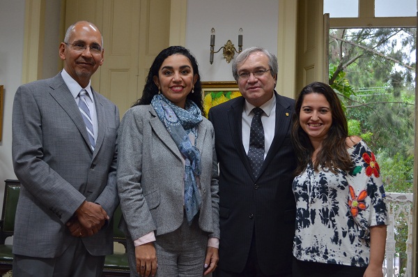 Reitor de universidade mexicana visita UNIRIO