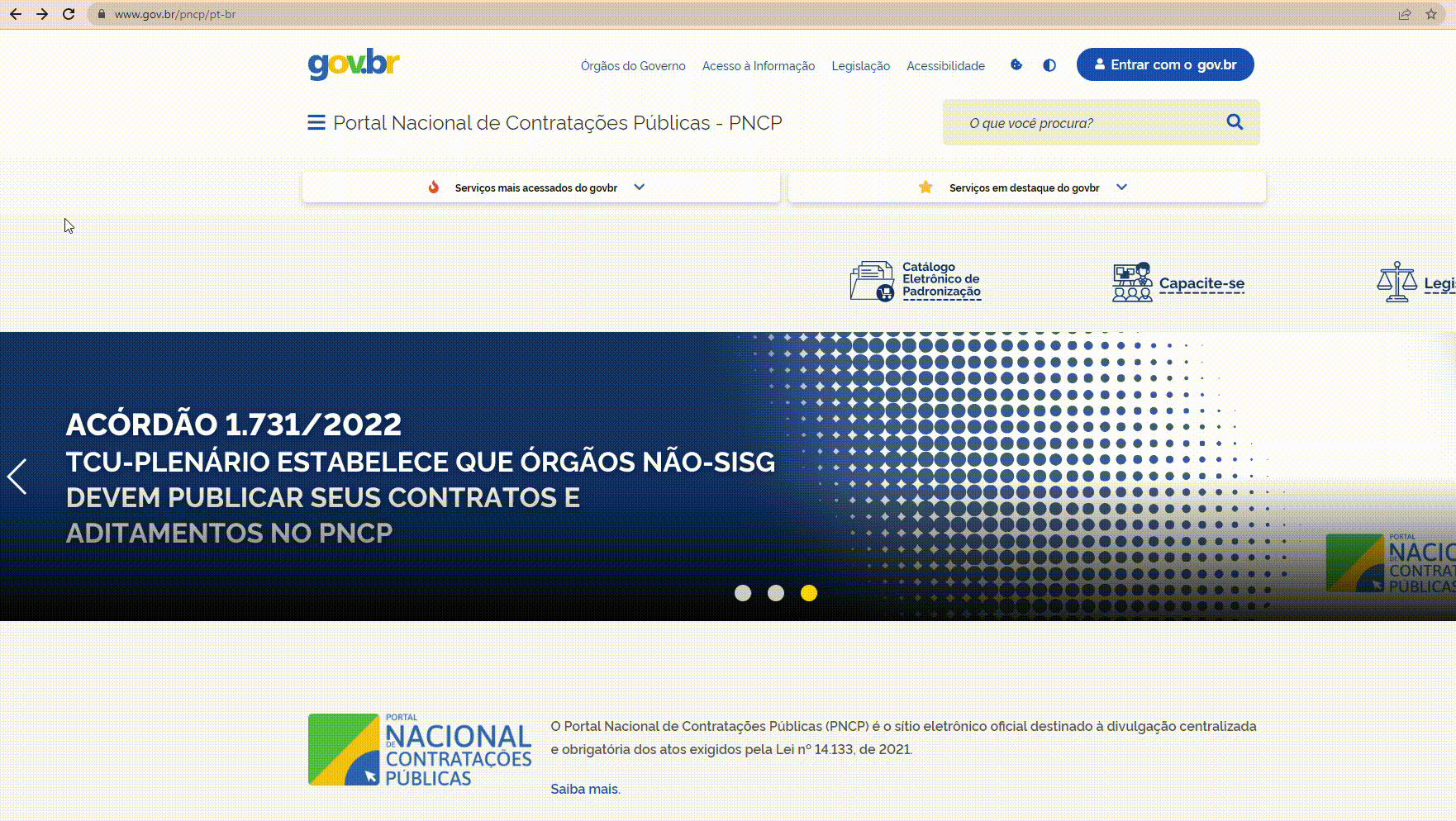 Passo a Passo para consultar PGC