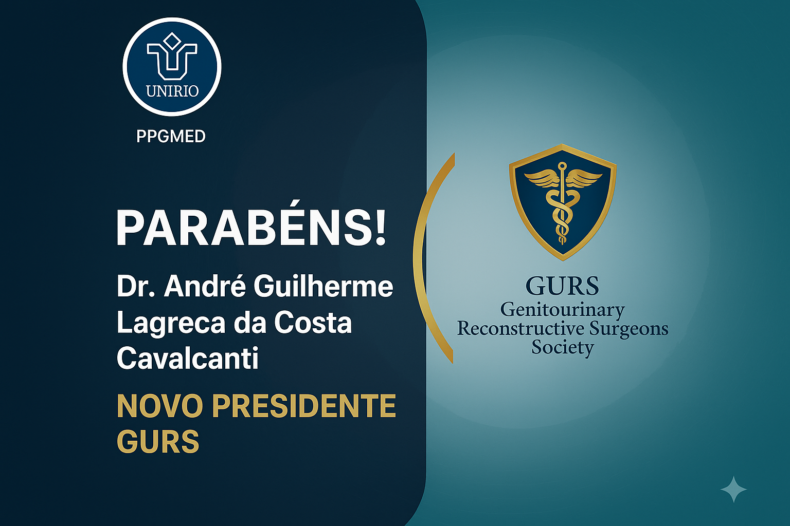 Prof. Dr. André Cavalcanti é indicado para a Presidência de Sociedade Internacional