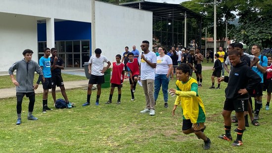 Atividade ocorreu no Centro de Artes e Esportes Unificados (CEU) da Posse (Foto: Divulgação)