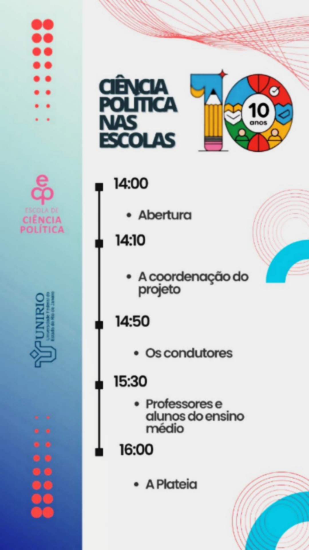 CP nas escolas 10 anos