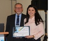 Aluna do PPGAN recebe prêmio em Congresso Nacional na área da Nutrição