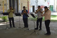 Coral de Trombones da UNIRIO inaugura ‘Campus das Artes’ 
