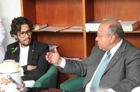 Deputado Jean Wyllys visita Programa de Pós-Graduação em Infecção HIV/Aids e Hepatites Virais