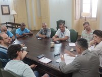 Gestão da UNIRIO recebe coordenadores da Asunirio para reunião