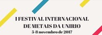 I Festival Internacional de Metais da UNIRIO: de 5 a 8 de outubro