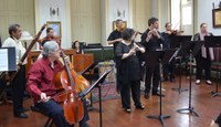 Orquestra Barroca da UNIRIO se apresenta na Reitoria 