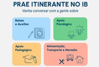 Prae Itinerante vai ao Instituto Biomédico