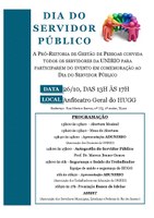 Progepe promove evento em comemoração ao Dia do Servidor