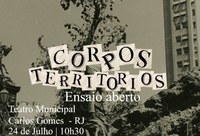 Projeto Corpos Territórios promove ensaio aberto no Teatro Carlos Gomes
