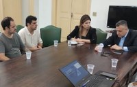 Reitoria recebe visita do deputado federal Glauber Braga