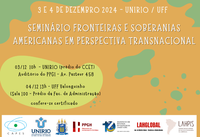 Seminário 'Fronteiras e Soberanias Americanas em Perspectiva Transnacional' acontecerá nos dias 3 e 4 de dezembro