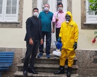 UNIRIO inicia processo de desinfecção dos campi
