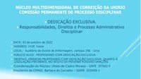 Ciclo de Palestras para Professores com Dedicação Exclusiva