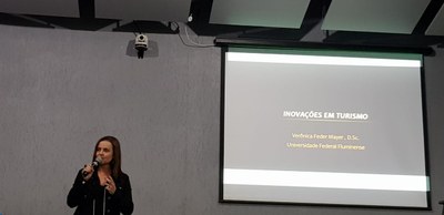 Palestra “Inovação em Turismo” Profª. Drª. Verônica Feder Mayer (UFF) 