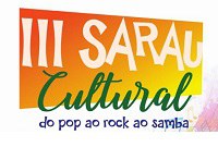 'III Sarau Cultural: do pop ao rock ao samba' acontece nesta segunda-feira, dia 5 'III Sarau Cultural: do pop ao rock ao samba' acontece nesta segunda-feira, dia 5