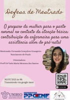 Defesa de Dissertação | Fernanda Gonçalves Grangeiro Nascimento de Paulo