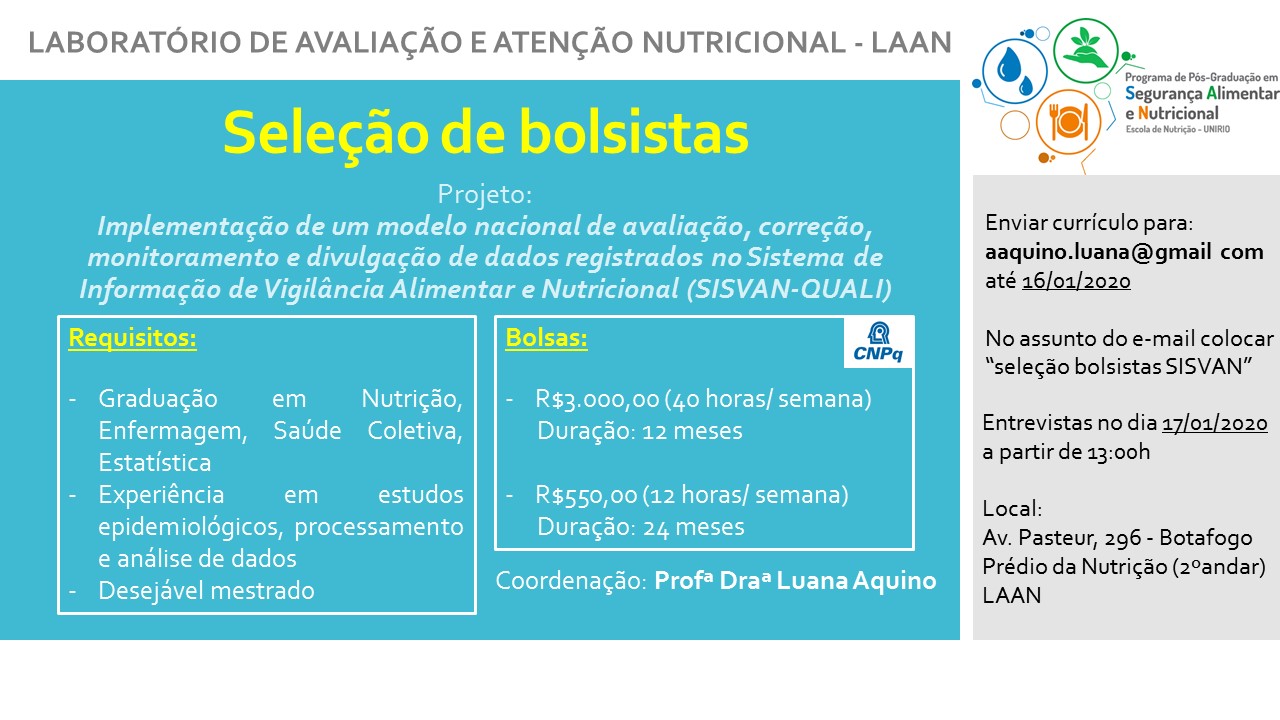 Seleção Bolsista 2020