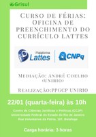 Oficina de preenchimento do Currículo Lattes