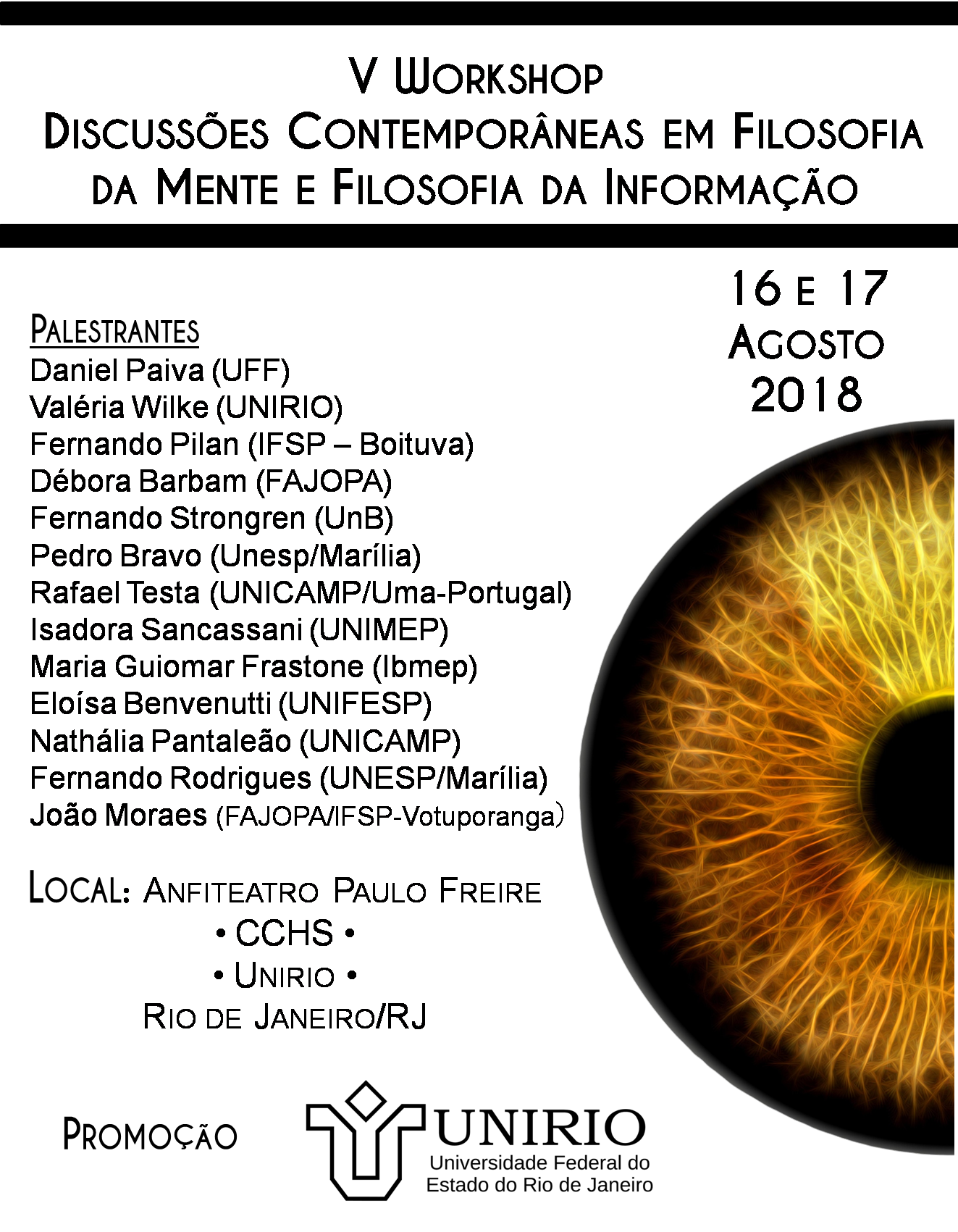 V Workshop Filosofia (Imagem: Divulgação)