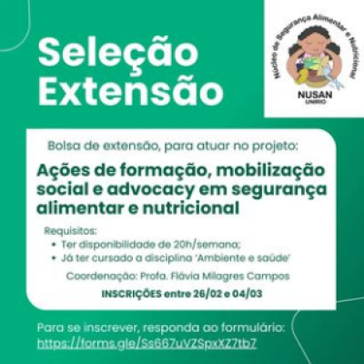 Bolsa extensão 2024.1