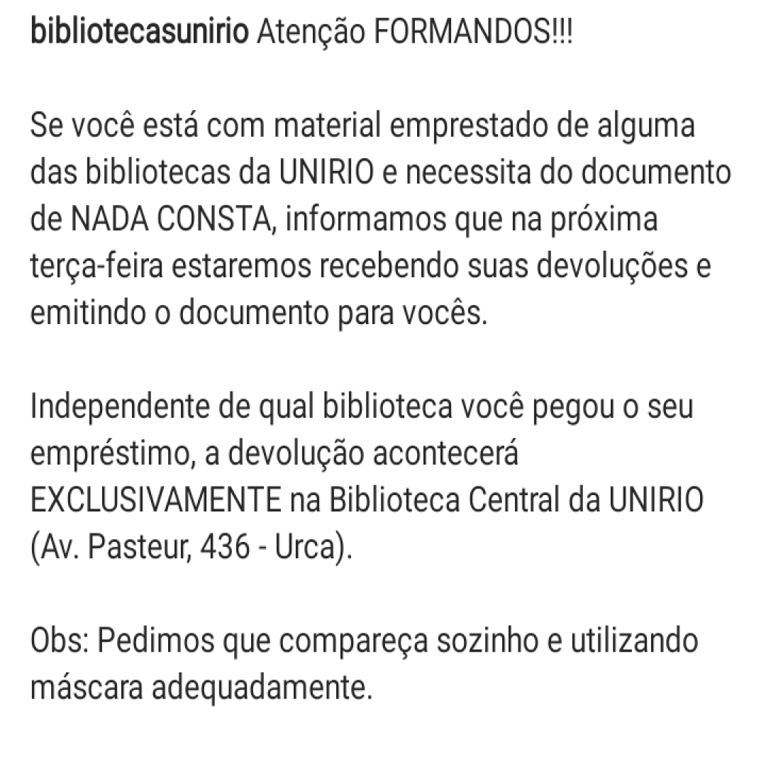 Devolução de livros 13/07/2021 formandos