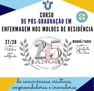 Banner Comemoração 25 anos do Curso Banner Comemoração 25 anos do Curso