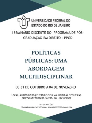 I Seminário Discente - 2016