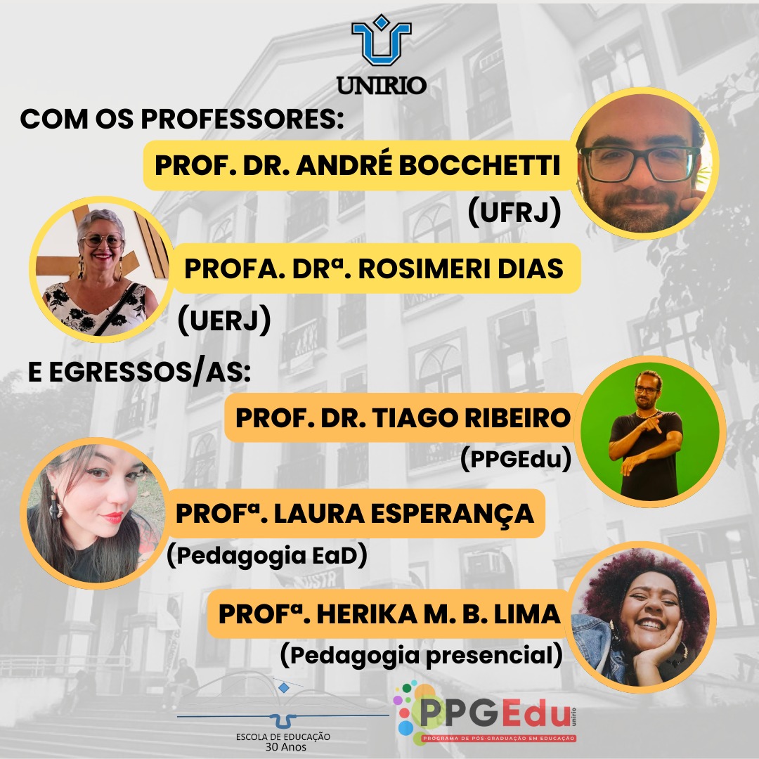 Aula Inaugural do PPGEdu - Unirio