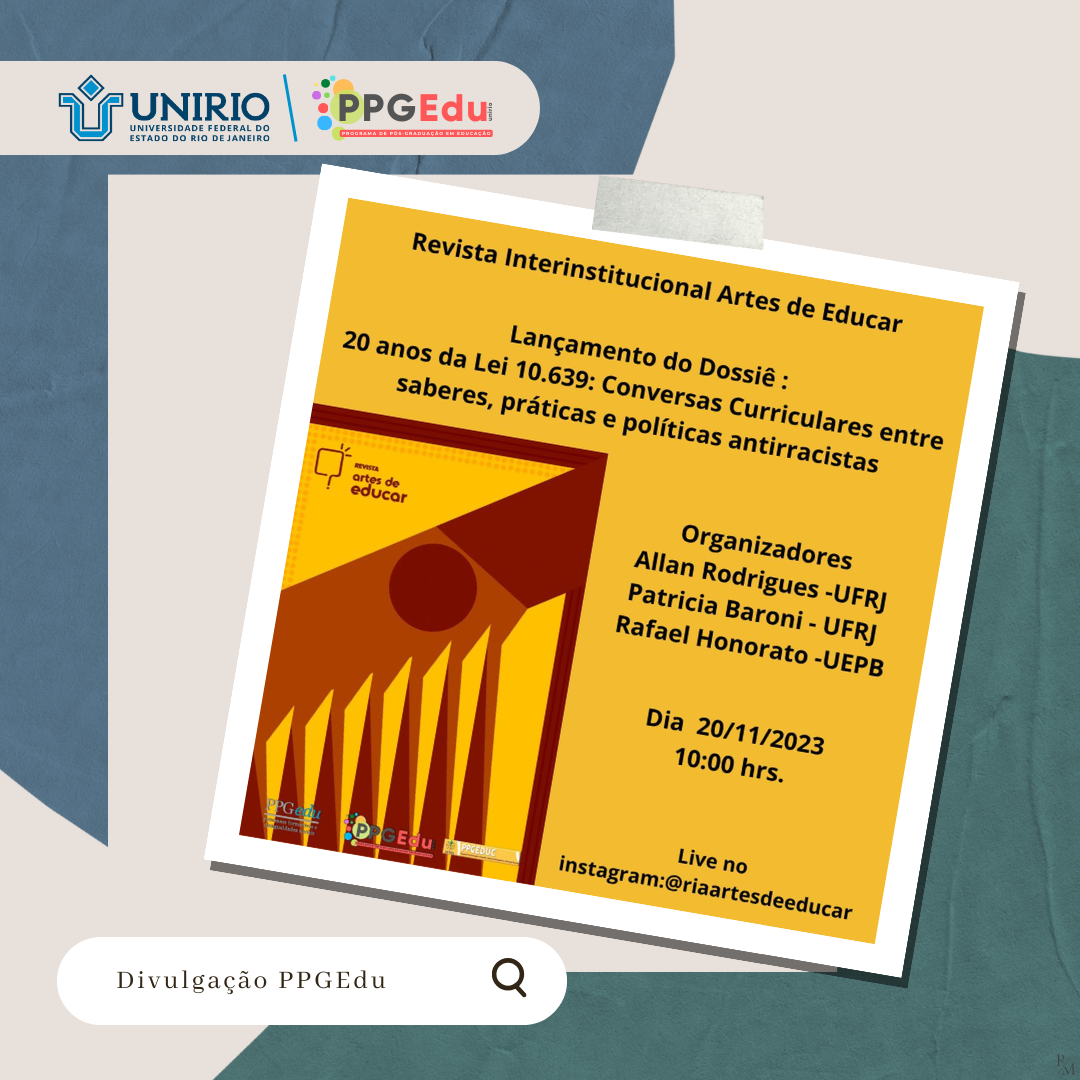 Revista Interinstitucional Artes de Educar