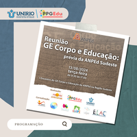Encontro do GE na Região Sudeste | Programação