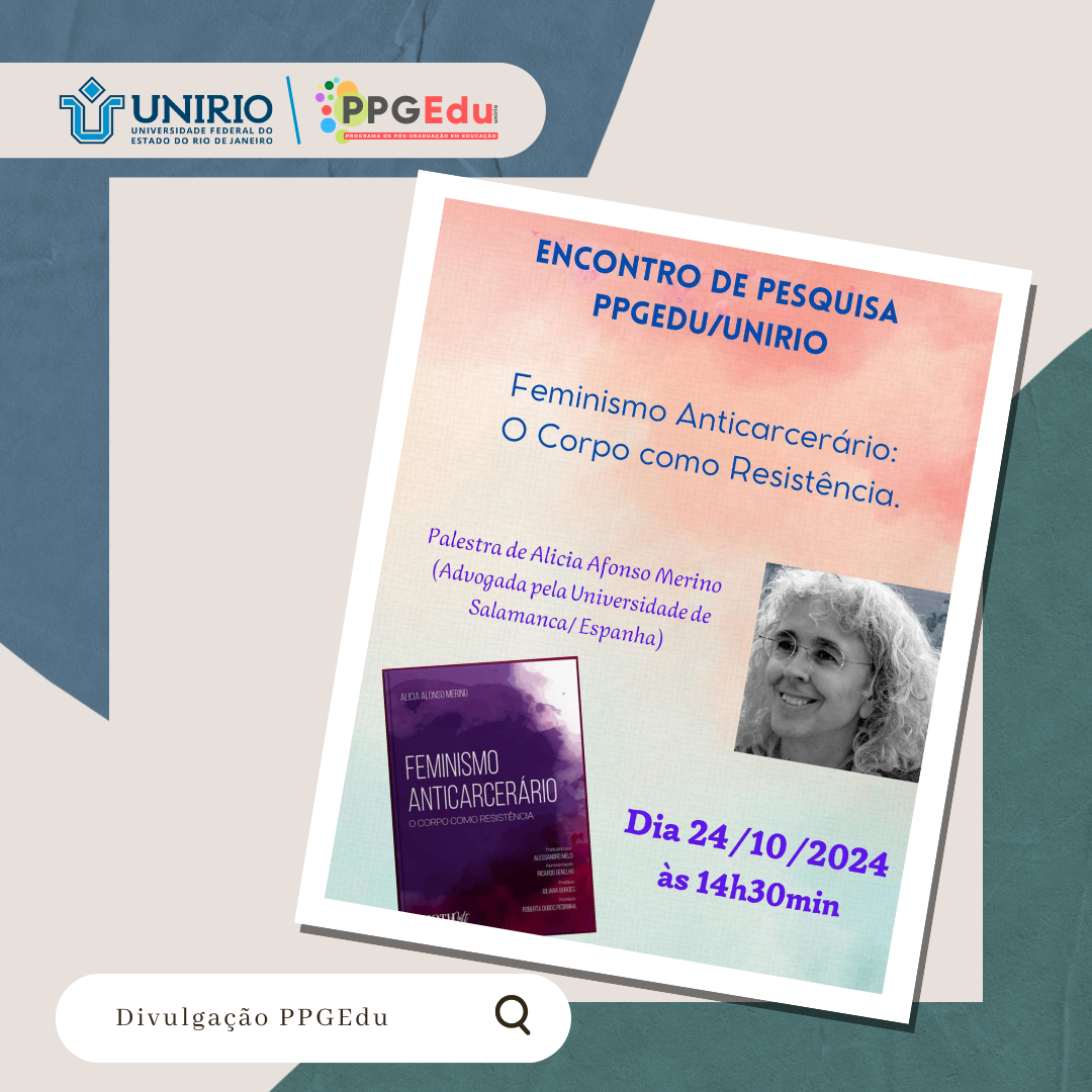 Palestra "Feminismo Anticarcerário: O Corpo como Resistência"