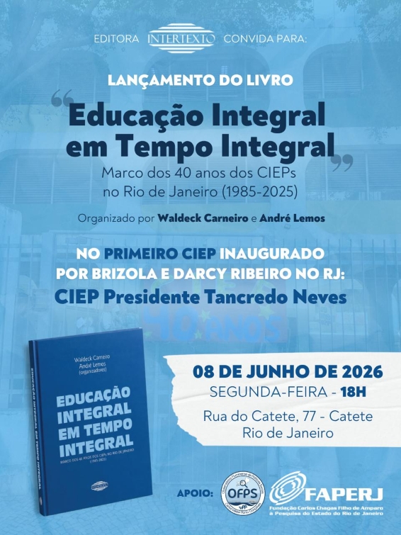 Convite Livro - Dia 08/06