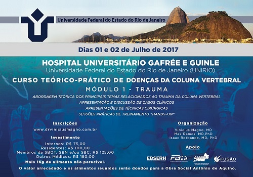 Curso sobre Doenças na Coluna Vertebral