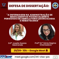 DEFESA DE DISSERTAÇÃO - JOSELIA SOARES