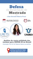 DEFESA DE DISSERTAÇÃO - LILIAN REINALDI RIBEIRO PIROZI