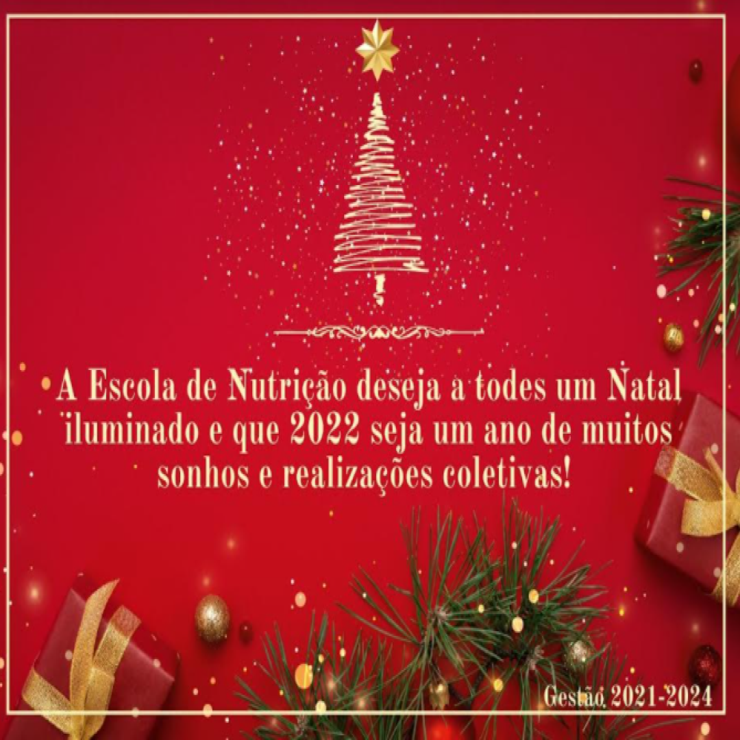 Bom Natal e Feliz Ano Novo 2022