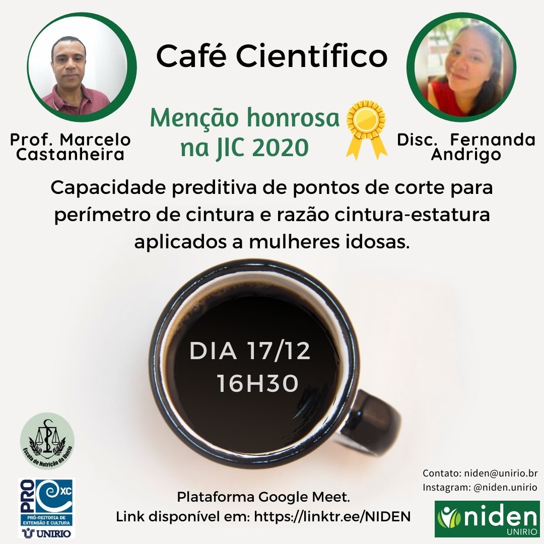 Café Científico 17 de dezembro de 2020