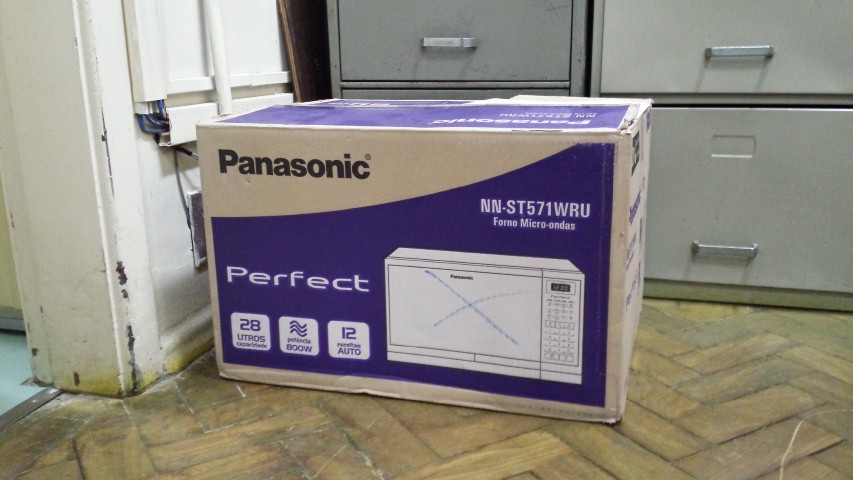 IB recebe novo microondas para atendimento aos estudantes