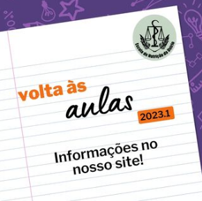 Volta às aulas 2023.1