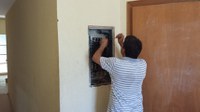 Equipe de manutenção recupera fornecimento de energia do anfiteatro geral
