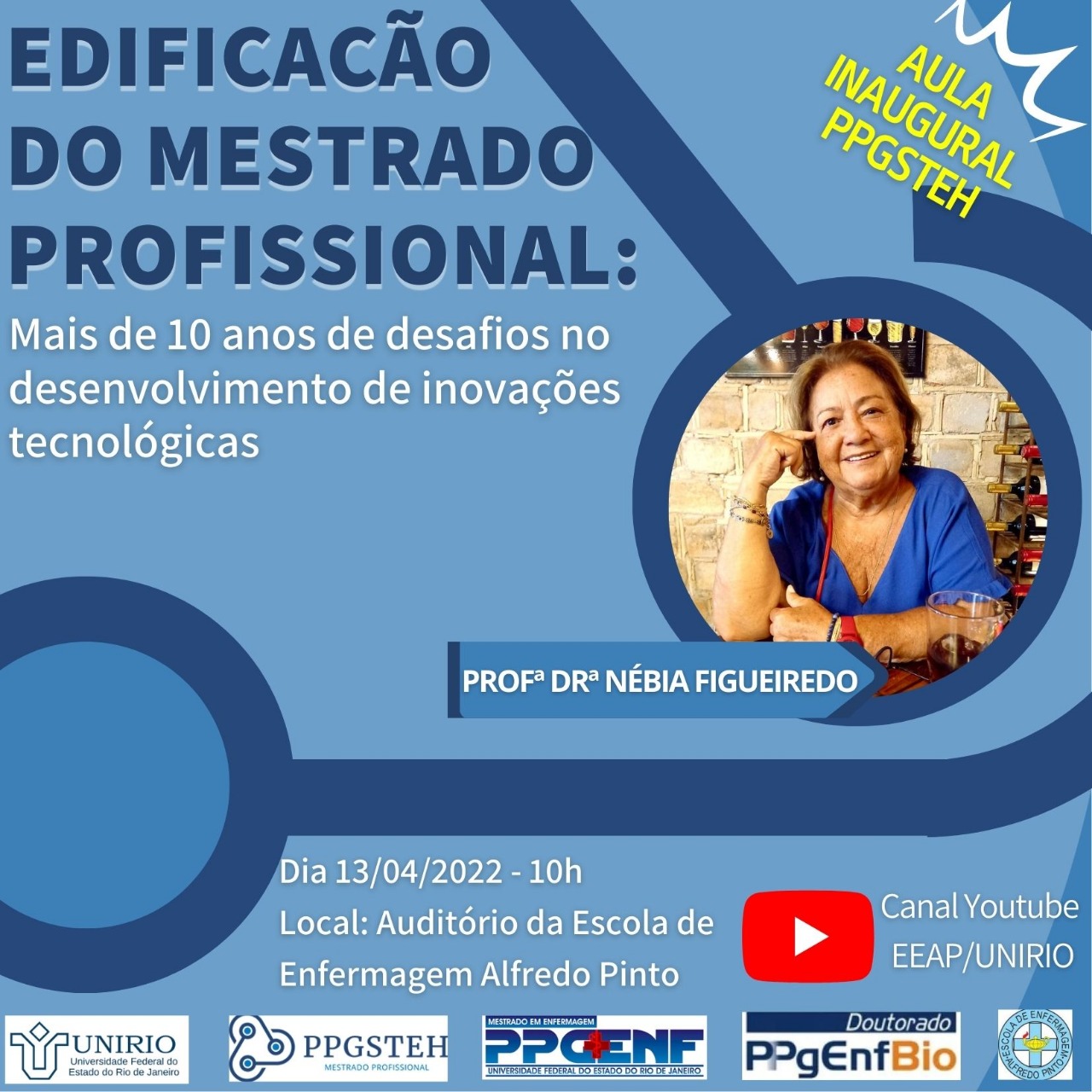 Aula inaugural PPGSTEH 2022